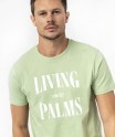 Tee-shirt manches courtes à message homme